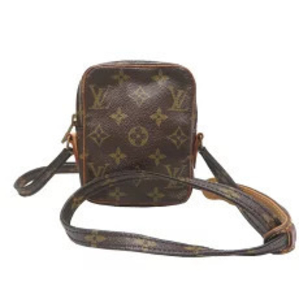 Louis Vuitton Danube Shoulder Bag Monogram Brown